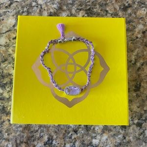 Elaina Braided Silver Friendship Bracelet, NWT